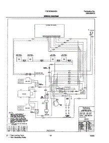 13 - Wiring Diagram parts for Frigidaire Range FGF363MXASA from AppliancePartsPros.com