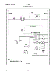14 - Wiring Schematic parts for Frigidaire Range FGFL87DQG from AppliancePartsPros.com