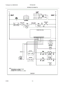 12 - Wiring Schematic parts for Frigidaire Range FGFL89CCB from AppliancePartsPros.com