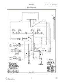 13 - Wiring Diagram parts for Frigidaire Range FGF366DCA from AppliancePartsPros.com