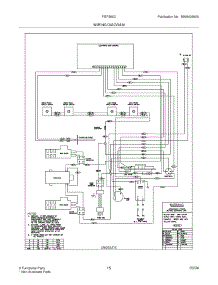 13 - Wiring Diagram parts for Frigidaire Range FGF366CBE from AppliancePartsPros.com
