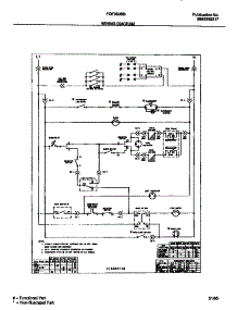 07 - Wiring Diagram parts for Frigidaire Range FGF350BBWA from AppliancePartsPros.com