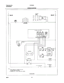 12 - Wiring Diagram parts for Frigidaire Range FGF365AUA from AppliancePartsPros.com