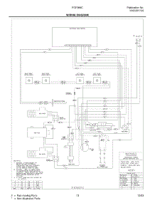13 - Wiring Diagram parts for Frigidaire Range FGF366CQC from AppliancePartsPros.com