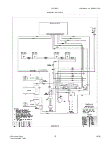 13 - Wiring Diagram parts for Frigidaire Range FGF366CBF from AppliancePartsPros.com