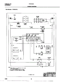07 - Wiring Diagram parts for Frigidaire Range FGF374CCTE from AppliancePartsPros.com