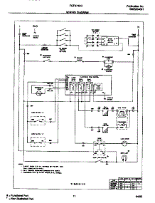 07 - Wiring  Diagram parts for Frigidaire Range FGF374CCTA from AppliancePartsPros.com