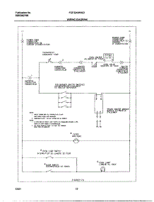 12 - Wiring Diagram parts for Frigidaire Range FGF324WHSD from AppliancePartsPros.com