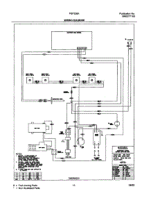 15 - Wiring Diagram parts for Frigidaire Range FGF326AWB from AppliancePartsPros.com