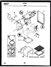 04 - Body Parts parts for Frigidaire Range FGF333BADA from AppliancePartsPros.com
