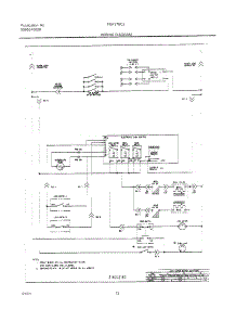 12 - Wiring Diagram parts for Frigidaire Range FGF376CJTB from AppliancePartsPros.com