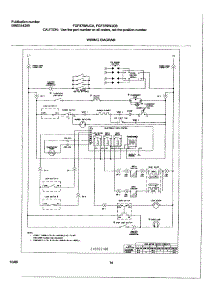 14 - Wiring Diagram parts for Frigidaire Range FGF379WJCA from AppliancePartsPros.com