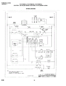 14 - Wiring Diagram parts for Frigidaire Range FGF376WESJ from AppliancePartsPros.com
