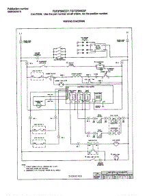 Wiring parts for Frigidaire Range FGF379WECP from AppliancePartsPros.com
