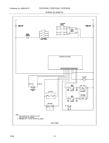 12 - Wiring Schematic parts for Frigidaire Range FGFB75DQB from AppliancePartsPros.com