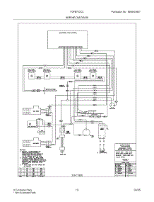 13 - Wiring Diagram parts for Frigidaire Range FGFB75DCC from AppliancePartsPros.com