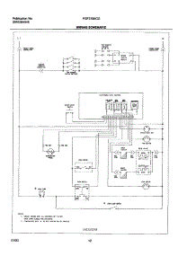 12 - Wiring Schematic parts for Frigidaire Range FGF378ACG from AppliancePartsPros.com