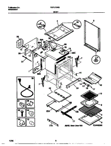 04 - Body parts for Frigidaire Range FGF379WECD from AppliancePartsPros.com