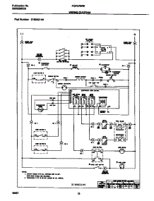 07 - Wiring Diagram parts for Frigidaire Range FGF379WECF from AppliancePartsPros.com