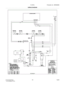 13 - Wiring Diagram parts for Frigidaire Range FLF337AWE from AppliancePartsPros.com