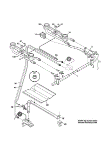 Burner parts for Frigidaire Range FPF311PHDA from AppliancePartsPros.com