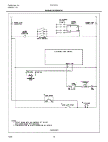 12 - Wiring Schematic parts for Frigidaire Range FGF337ABF from AppliancePartsPros.com