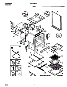 04 - Body parts for Frigidaire Range FGF379WECE from AppliancePartsPros.com