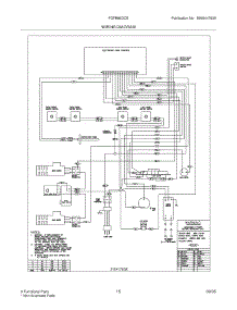15 - Wiring Diagram parts for Frigidaire Range FGFB86DCE from AppliancePartsPros.com