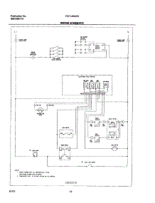 12 - Wiring Schematic parts for Frigidaire Range FGFL66ASD from AppliancePartsPros.com