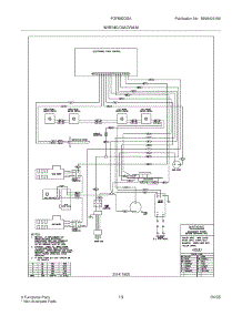 13 - Wiring Diagram parts for Frigidaire Range FGFB82DSA from AppliancePartsPros.com