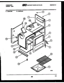 05 - Body Parts parts for Frigidaire Range G24PCL3 from AppliancePartsPros.com