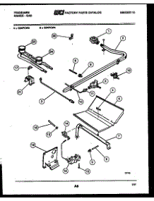 06 - Burner, Manifold And Gas Control parts for Frigidaire Range G24PCW4 from AppliancePartsPros.com