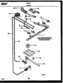 03 - Burner, Manifold And Gas Control parts for Frigidaire Range G31BPNL5 from AppliancePartsPros.com