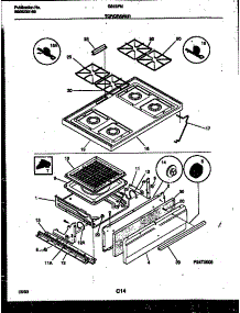 05 - Cooktop And Broiler Drawer Parts parts for Frigidaire Range G31BPNL6 from AppliancePartsPros.com