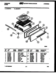 03 - Broiler Drawer Parts parts for Frigidaire Range G31BFL1 from AppliancePartsPros.com