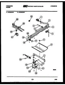 07 - Burner, Manifold And Gas Control parts for Frigidaire Range GC34BCL4 from AppliancePartsPros.com