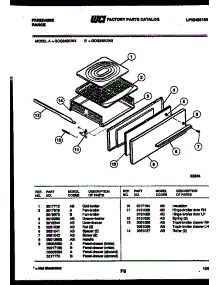 05 - Broiler Drawer Parts parts for Frigidaire Range GCG34BCL5 from AppliancePartsPros.com