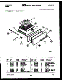 05 - Broiler Drawer Parts parts for Frigidaire Range GCG32CW4 from AppliancePartsPros.com