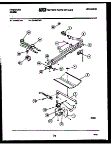07 - Burner, Manifold And Gas Control parts for Frigidaire Range GCG32CW4 from AppliancePartsPros.com