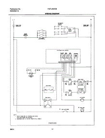 12 - Wiring Diagram parts for Frigidaire Range FGFL66ASB from AppliancePartsPros.com
