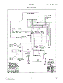 13 - Wiring Diagram parts for Frigidaire Range FGFB86DCA from AppliancePartsPros.com