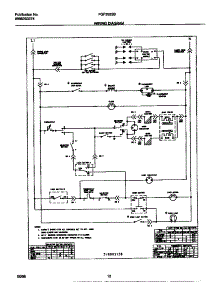 07 - Wiring Diagram parts for Frigidaire Range FGF352SBDE from AppliancePartsPros.com