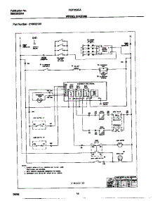 08 - Wiring Diagram parts for Frigidaire Range FGF353CASD from AppliancePartsPros.com
