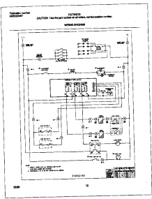 07 - Wiring Diagram parts for Frigidaire Range FGF355CGSD from AppliancePartsPros.com