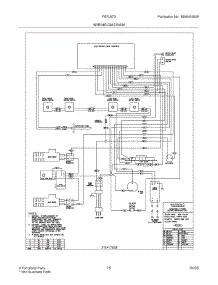 15 - Wiring Diagram parts for Frigidaire Range FGFL87DSC from AppliancePartsPros.com