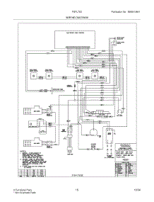 13 - Wiring Diagram parts for Frigidaire Range FGFL79DBA from AppliancePartsPros.com