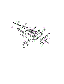 04 - Broiler Drawer, Panels parts for Frigidaire Range GCG34BNL5 from AppliancePartsPros.com