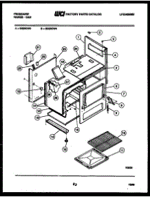06 - Body Parts parts for Frigidaire Range GG26CW3 from AppliancePartsPros.com