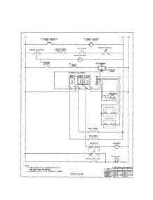 Wiring Diagram parts for Frigidaire Range GEF365BHDA from AppliancePartsPros.com
