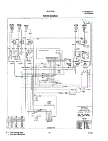 11 - Wiring Diagram parts for Frigidaire Range GLEF378ASG from AppliancePartsPros.com
